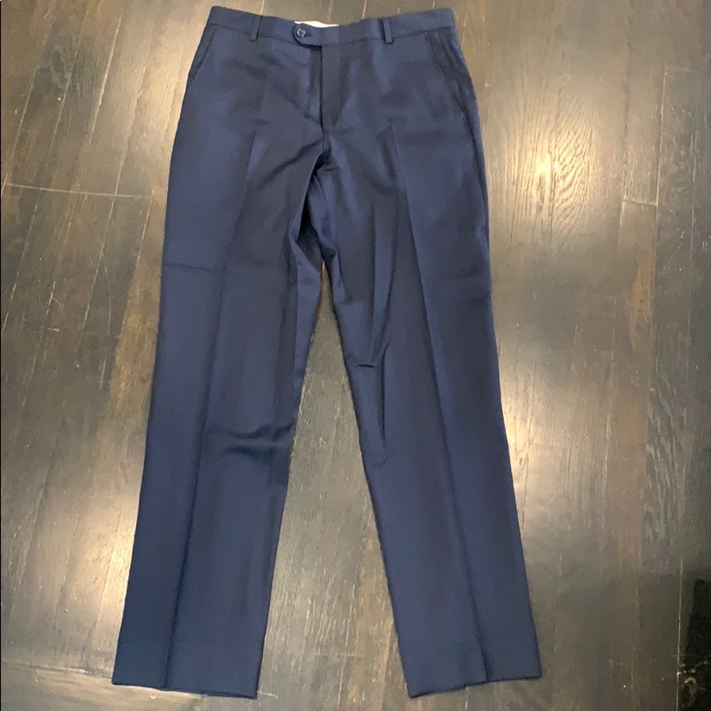 Burberry suit pants in navy blue